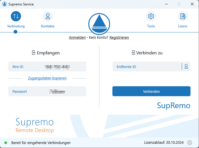 Fernwartung via Supremo durch IT Dienstleister in PFungstadt